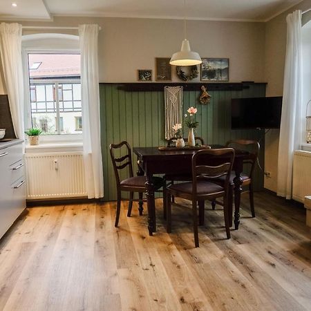 Urlaubsfreude Biedermann Haus Gluecksstein Ferienwohnung Smaragd Bad Schandau Exterior foto